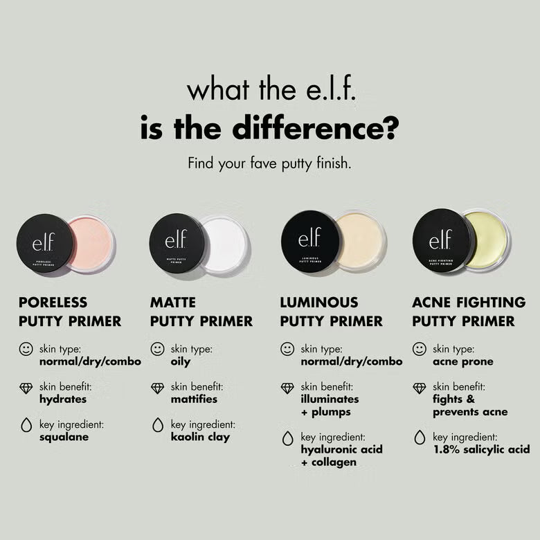Elf Poreless Putty Primer Universal Sheer