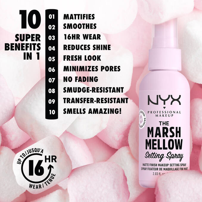 Nyx Cosmetics Marshmellow Setting Spray