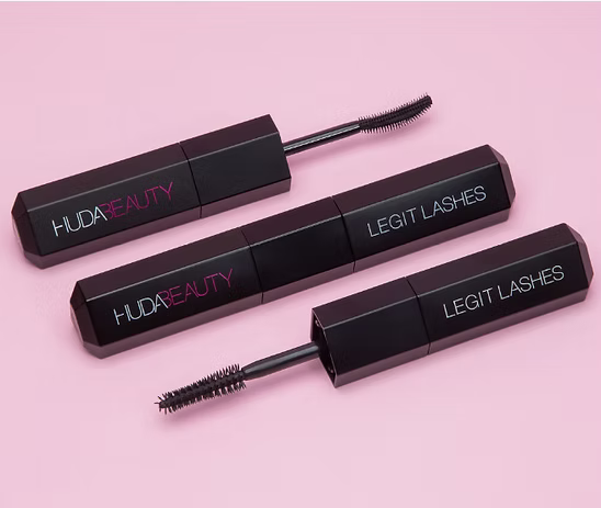 Huda Beauty - Legit Lashes Double-Ended Volumizing and Lengthening Mascara - Full Size