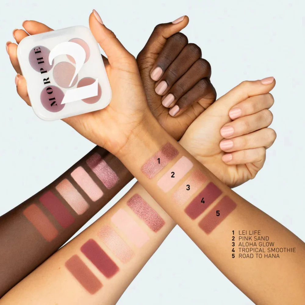 Morphe 2 Ready In 5 Eyeshadow Palette - Malibu