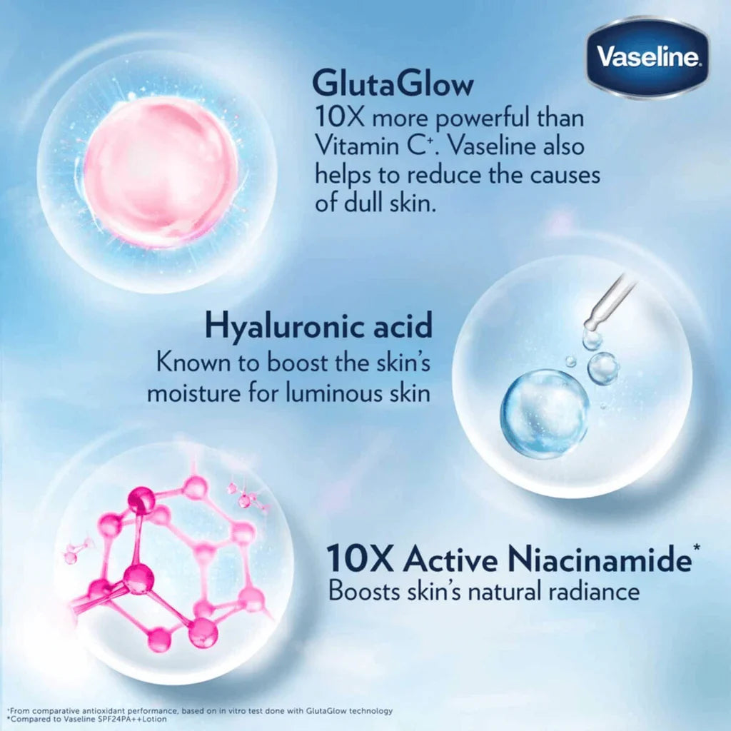 Vaseline Gluta Hya Smooth Radiance Lotion