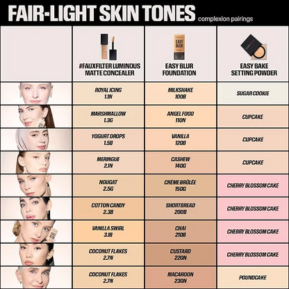 Huda Beauty - Easy Blur Natural Airbrush Foundation with Niacinamide (Full Size)