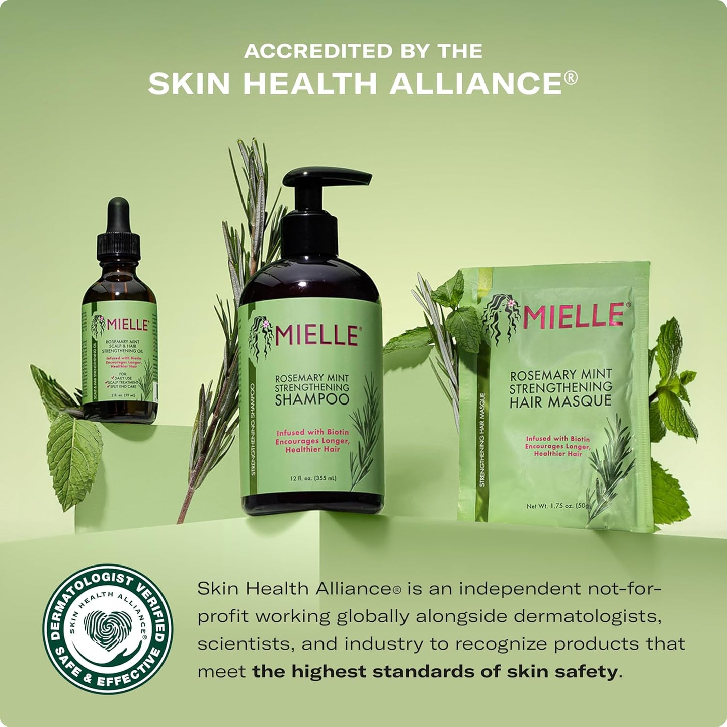 Mielle Rosemary Mint Strengthening Hair Masque