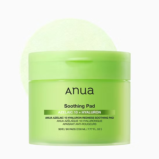 Anua Azelaic 10 Hyaluron Redness Soothing Pad