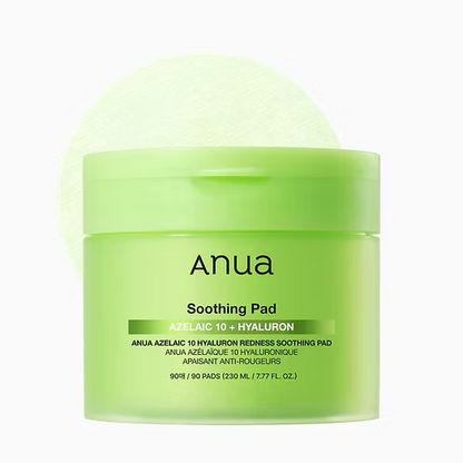 Anua Azelaic 10 Hyaluron Redness Soothing Pad