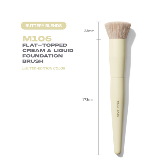 Morphe Buttery Blends M106 Flat-Topped Foundation Brush