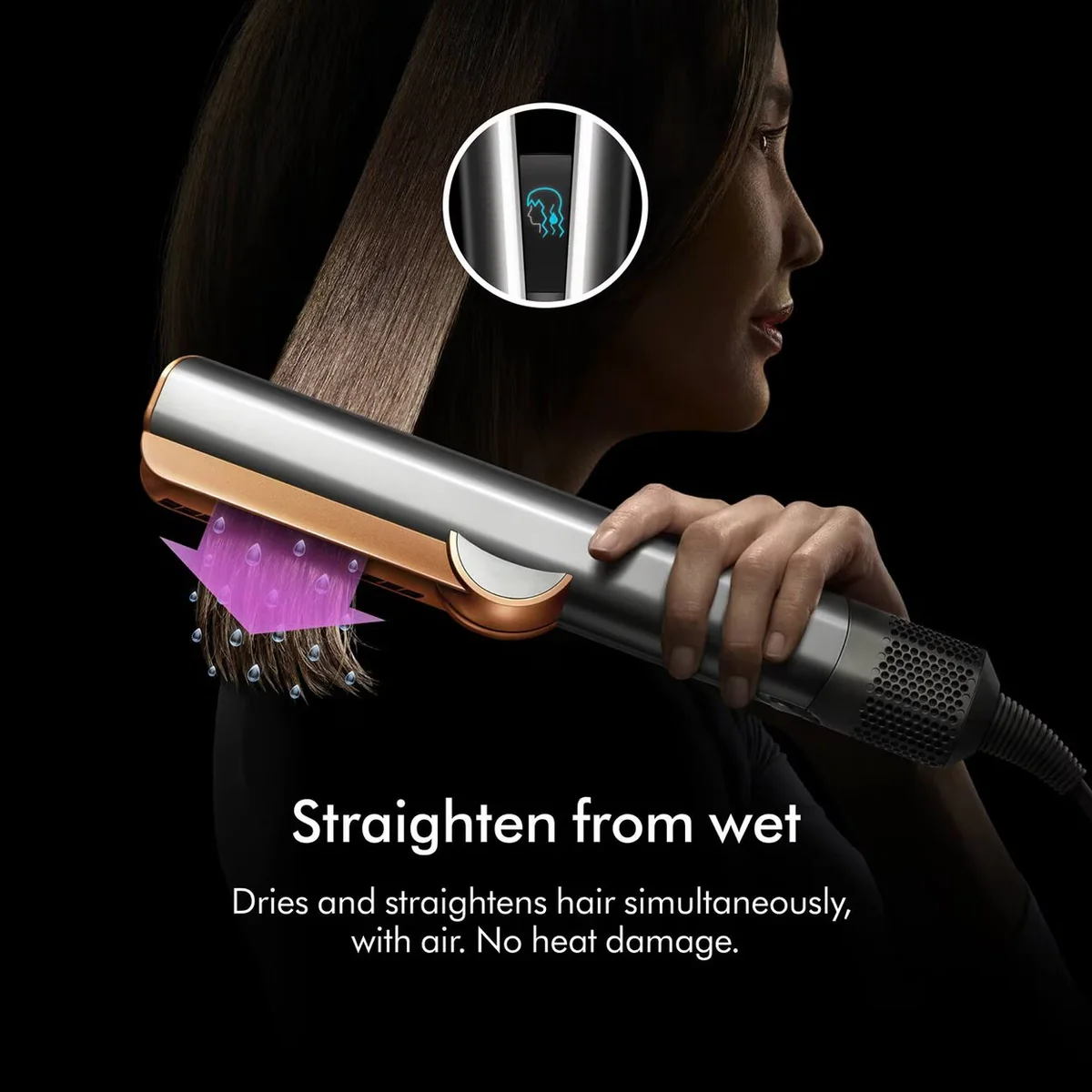 Dyson Airstrait Straightener HT01 Red Velvet