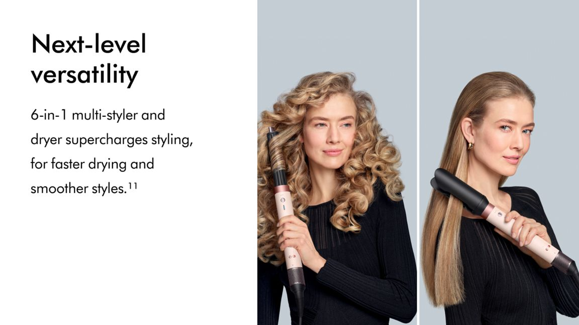 Dyson Co-Anda 2X Multi-Styler & Dryer for Straight & Wavy Hair Amber Silk