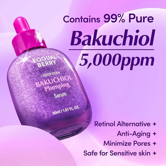 EQQUALBERRY Bakuchiol Plumping Serum