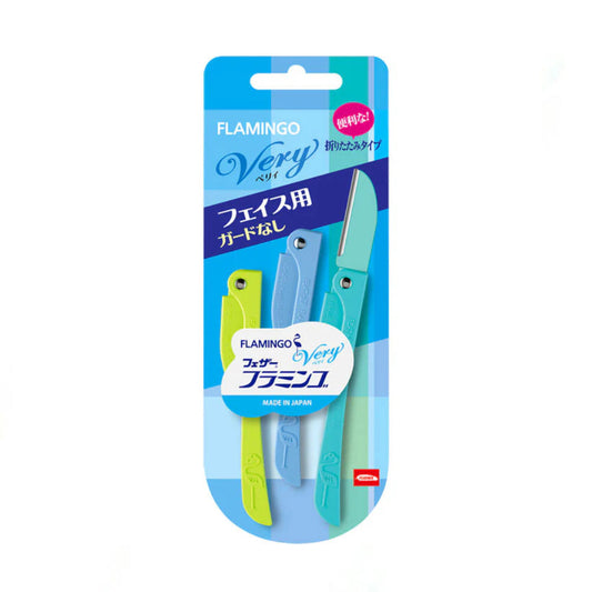 Feather Flamingos Facial Razor