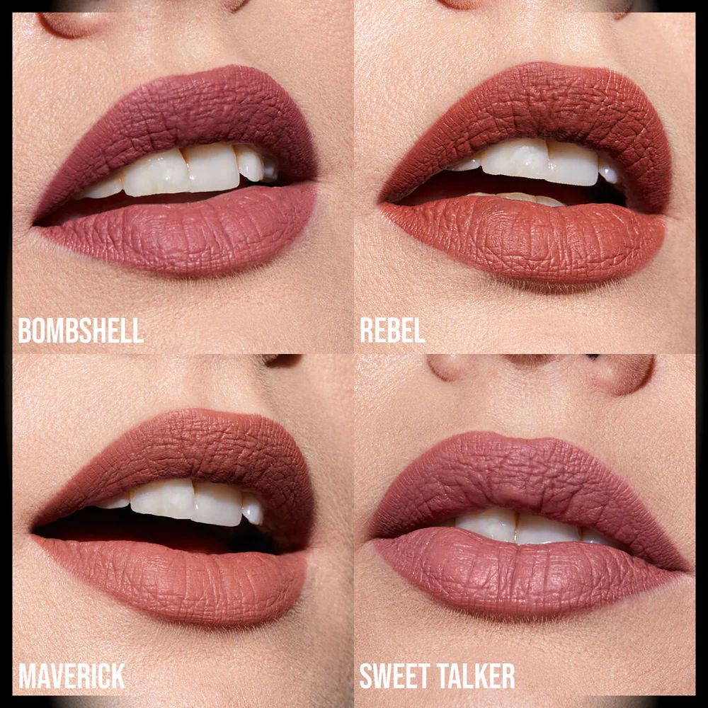 Huda Beauty Pretty Grunge Lip Quad