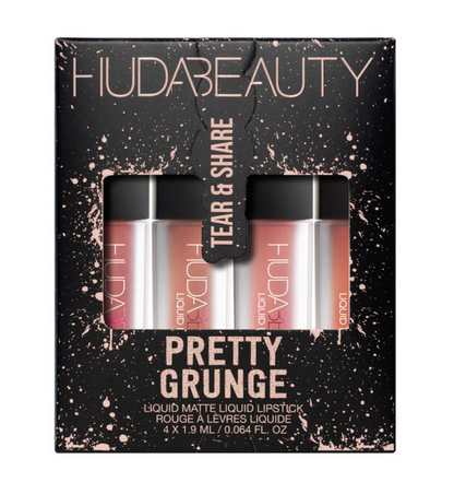 Huda Beauty Pretty Grunge Lip Quad