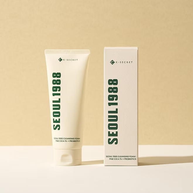 Seoul 1988 Cleansing Foam : Pine Cica 1% + Probiotics