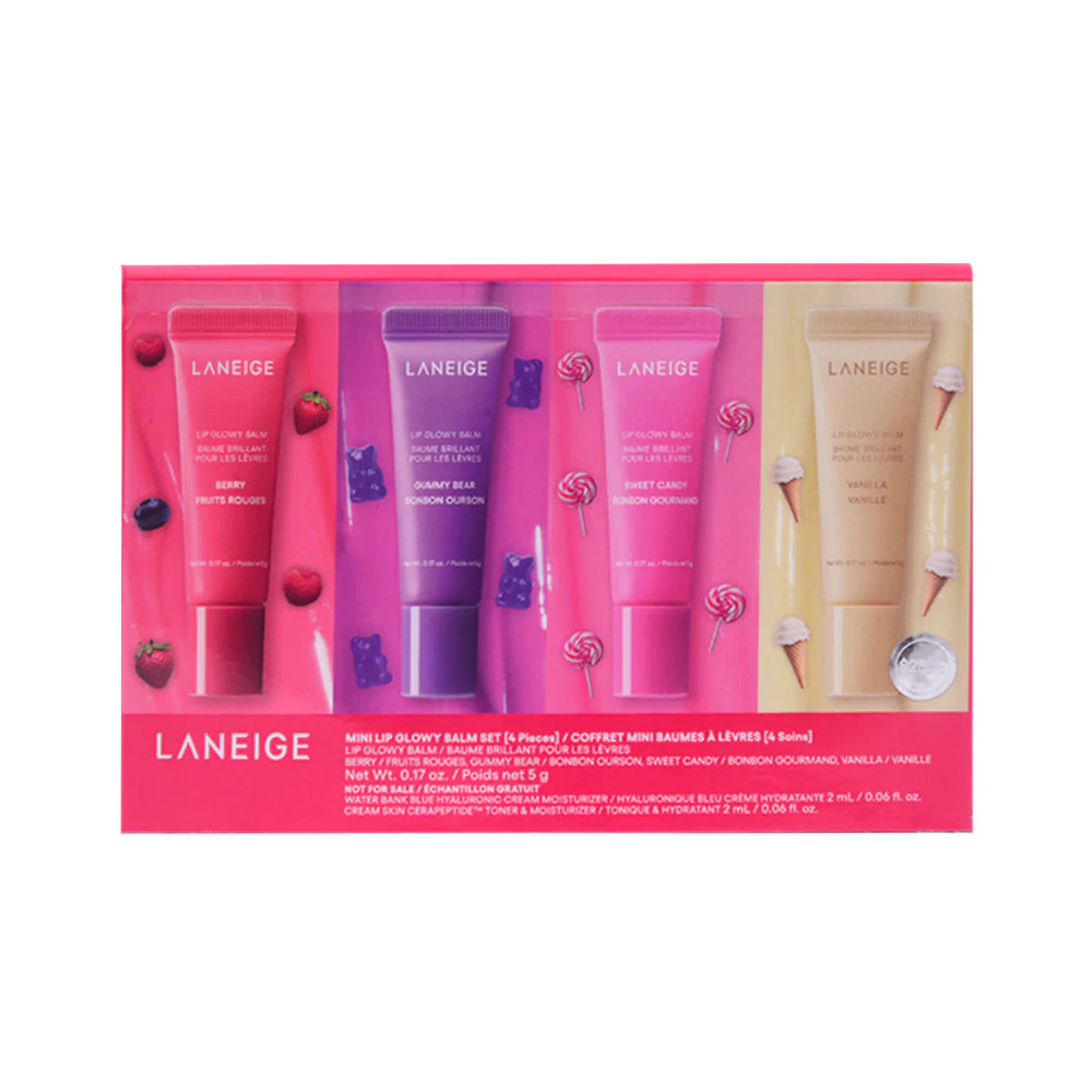 LANEIGE - Mini Lip Glowy Balm Set