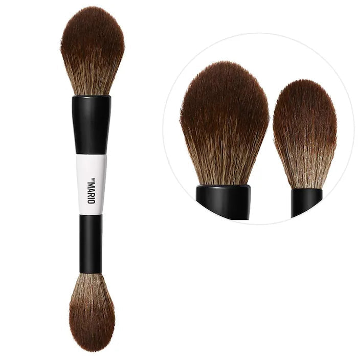 Makeup By Mario F2 Dual-Ended Powder Brush