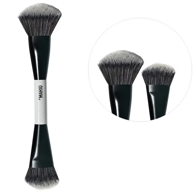 Makeup By Mario F4 Dual-Ended Foundation and Face Brush