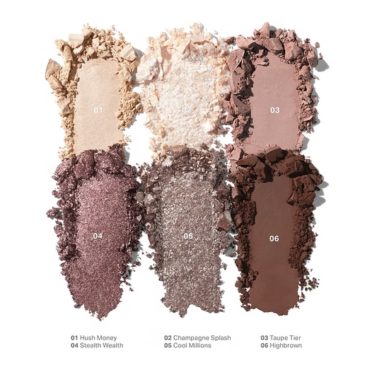 Morphe - ChromaPlus 6-Pan Eyeshadow Palette - Rich Glitch