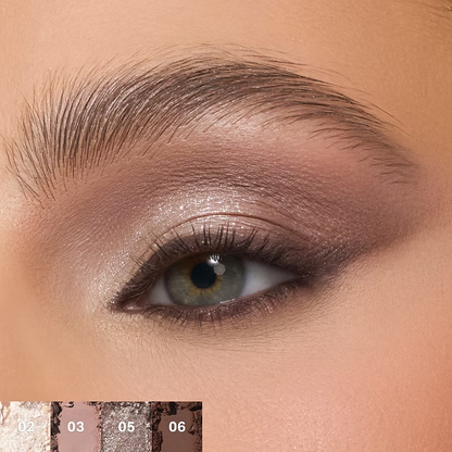Morphe - ChromaPlus 6-Pan Eyeshadow Palette - Rich Glitch