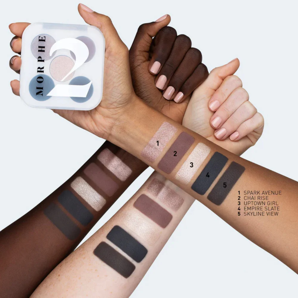 Morphe 2 Ready In 5 Eyeshadow Palette - Wallflower