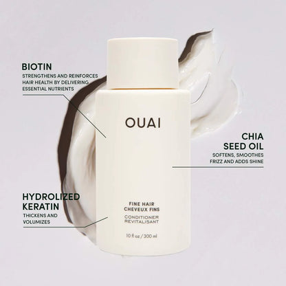 OUAI - Shampoo & Conditioner Duo for Fine Hair