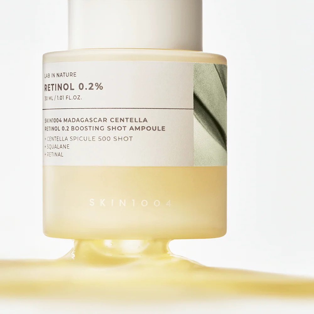 Skin1004 Madagascar Centella Retinol 0.2 Boosting Shot Ampoule