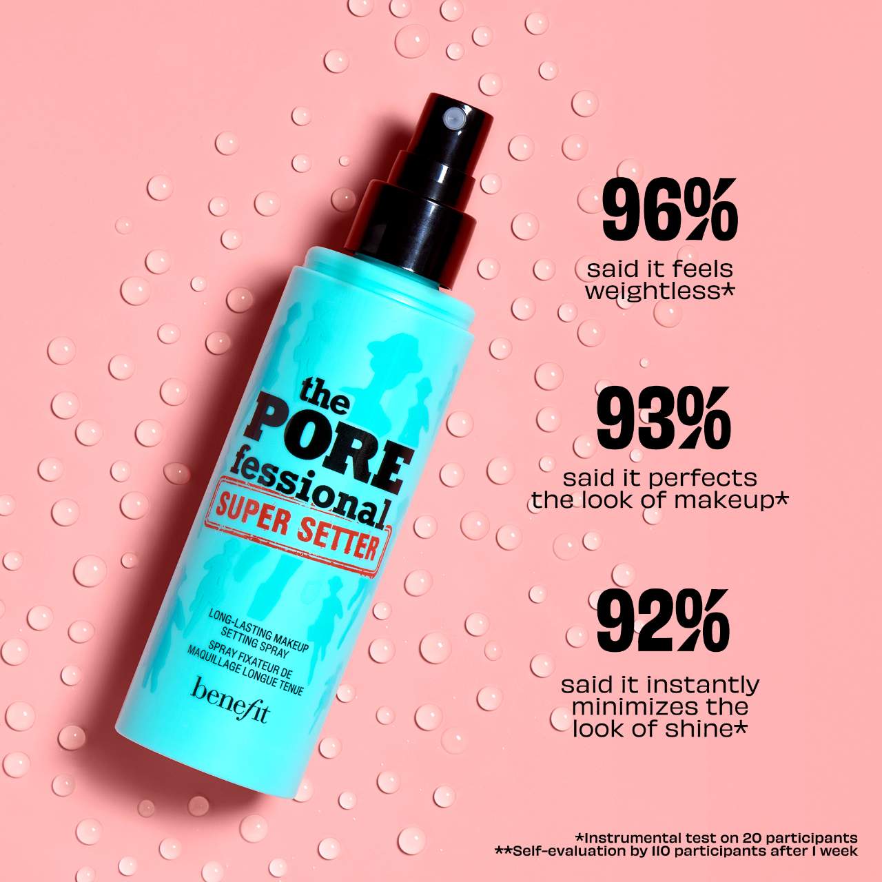 Benefit Cosmetics  Mini The POREfessional: Super Setter Setting Spray